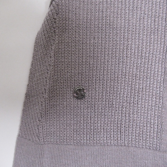 Lululemon Women's Travel The Distance Tunnic Dark Chrome Size 8 Cashmere Cashlu - Picture 10 of 12